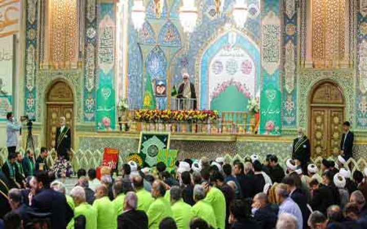 آغاز جشن های دهه کرامت با آیین خطبه خوانی و جشن «دختران آفتاب» در حرم بانوی کرامت آغاز جشن های دهه کرامت با آیین خطبه خوانی و جشن «دختران آفتاب» در حرم بانوی کرامت
